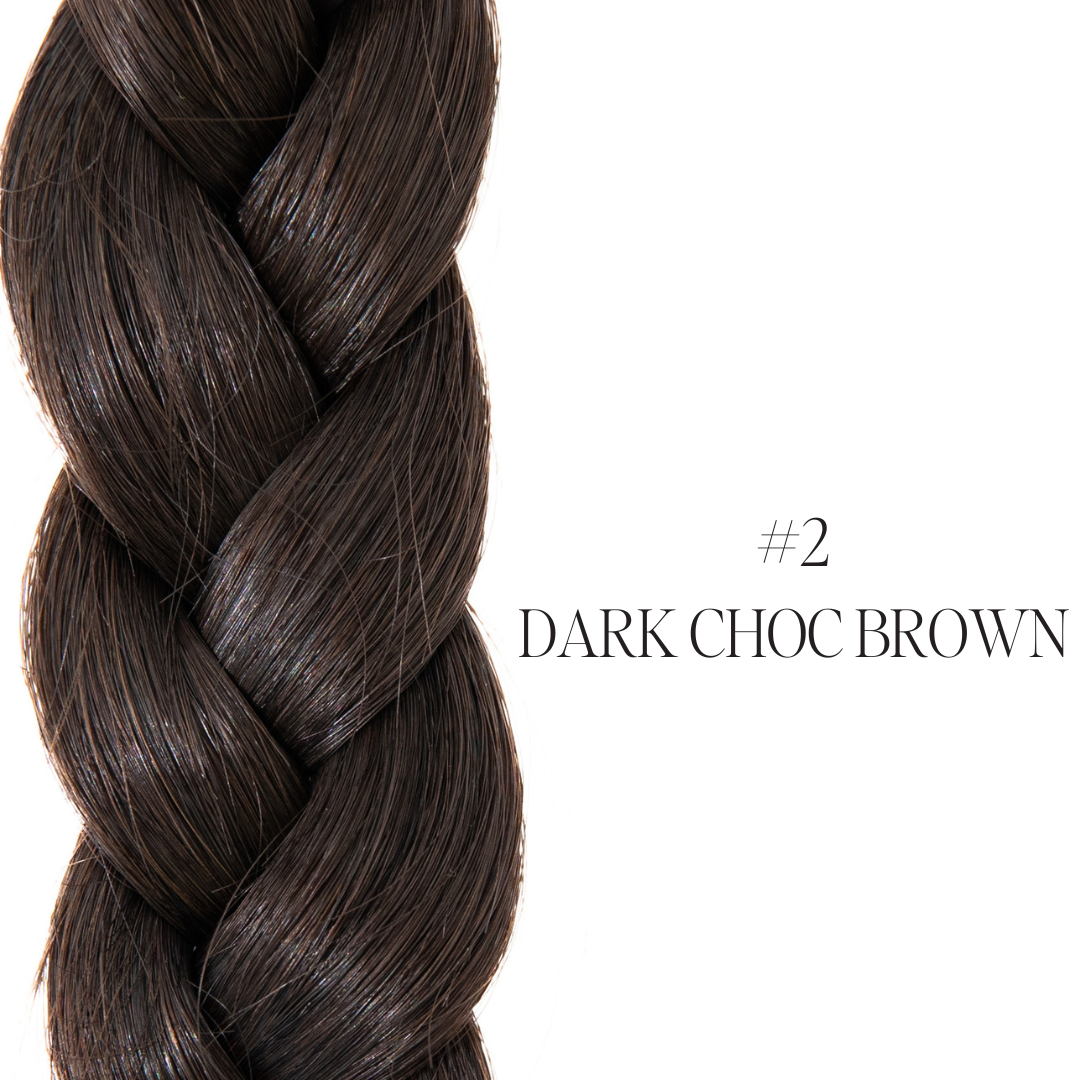 chocolate brown weft hair extensions afterpay